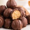 Chocolate-Dipped Peanut Butter Balls