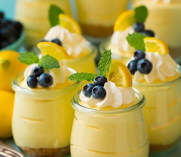 Keto Lemon Cheesecake Mousse